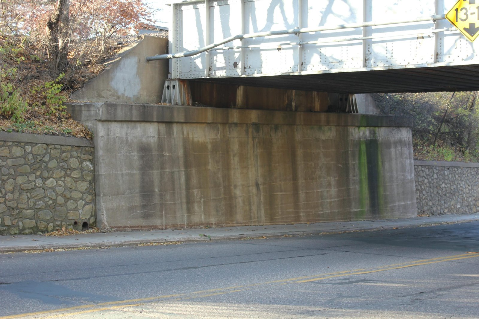 West abutment